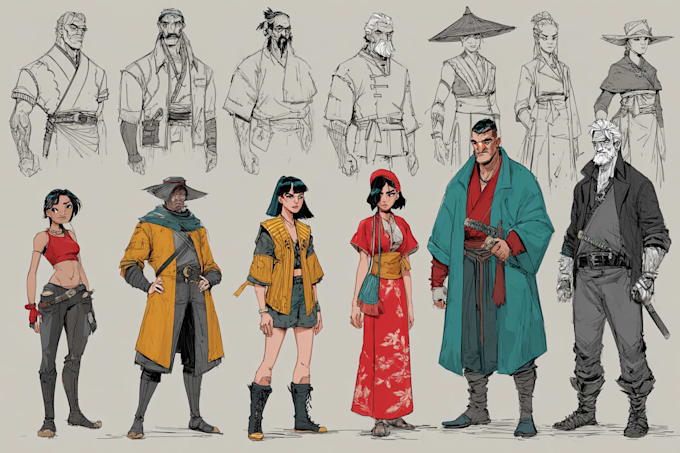 do a charcter of comic or design your comic character