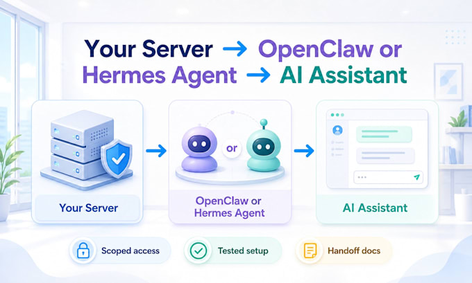 set up hermes or openclaw agents self hosted on your vps