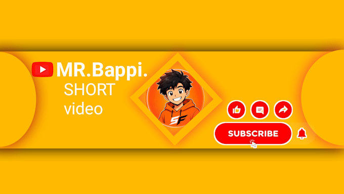 design a professional youtube channel banner
