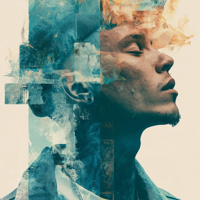 unique music album cover art