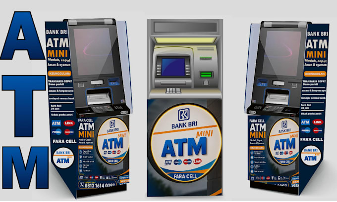 make creative vending machine wrap, atm machine wrap