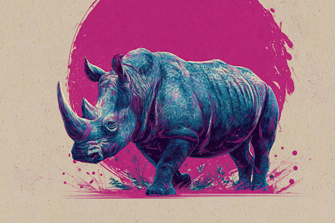 draw a realistic animal or portrait illustration