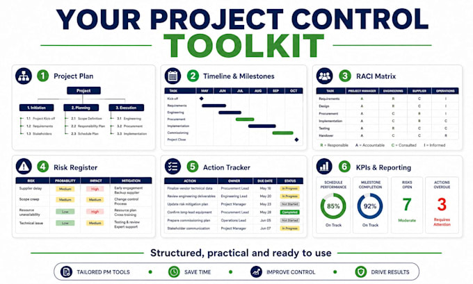 create a professional project management plan