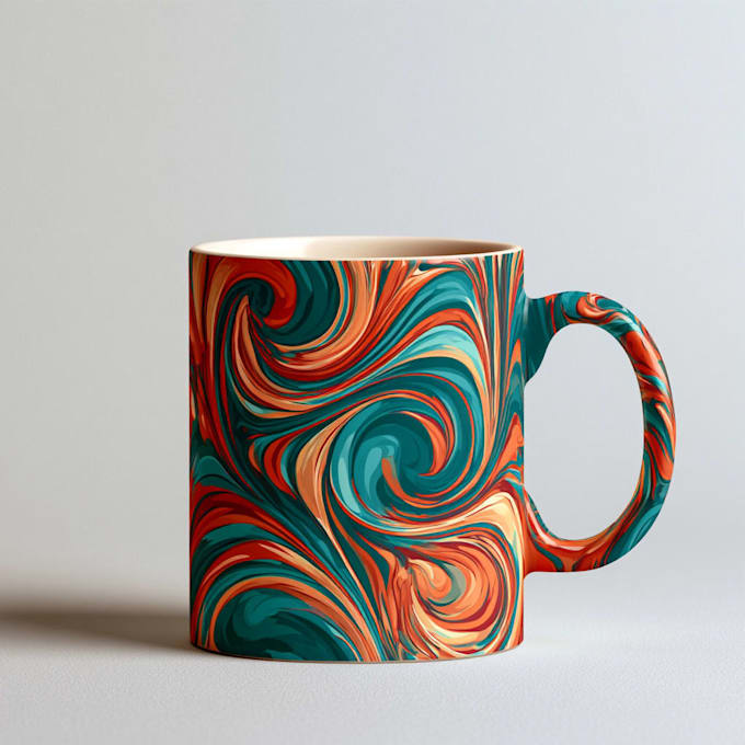 make amazing typography and custom coffee mug design