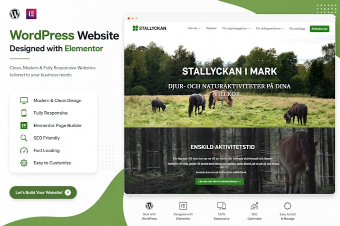 create responsive wordpress website for your business