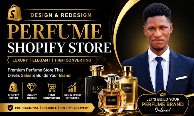 build perfume branding shopify store fragerance oud perfume cologne website
