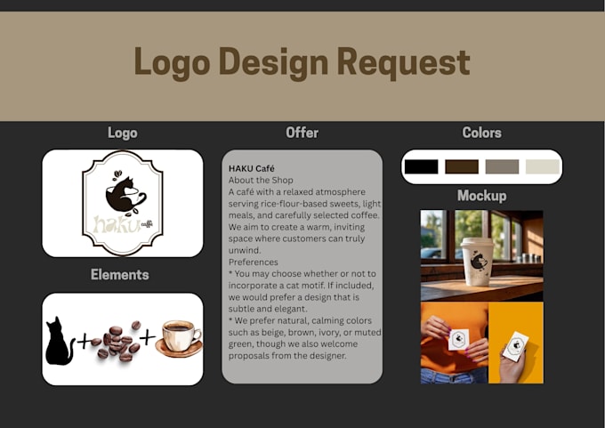 a unique minimalist logo