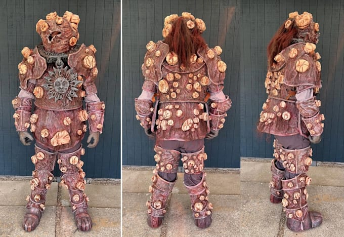 make custom eva foam cosplay armor props helmet or mask commission and pattern