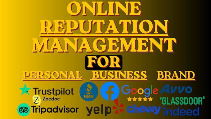 do online reputation management, ORM service and brand reputation management