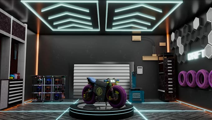 make 3d assets and props