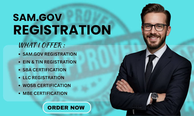 register your sam gov, uei  cage code for government contracts