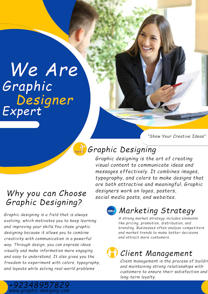 design a professional flyers for