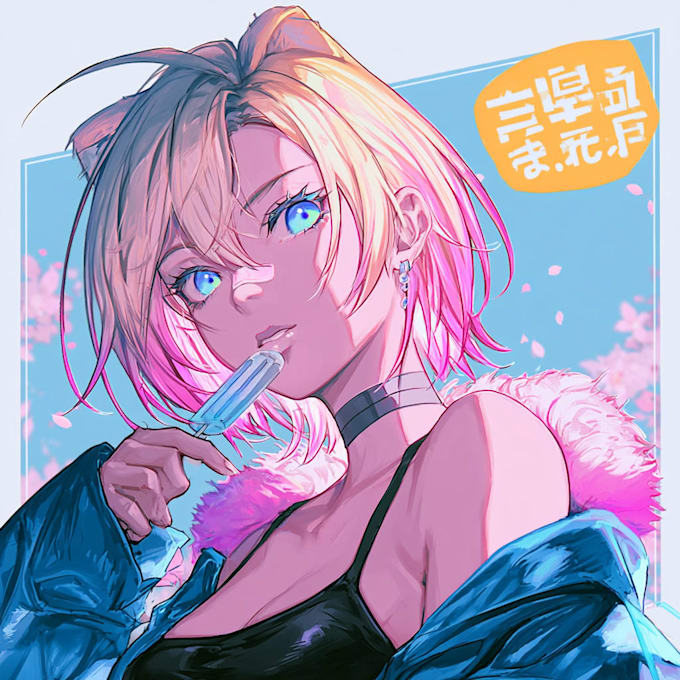draw you as anime character style