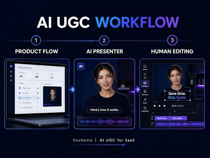 create ai ugc demos for saas apps and ai tools