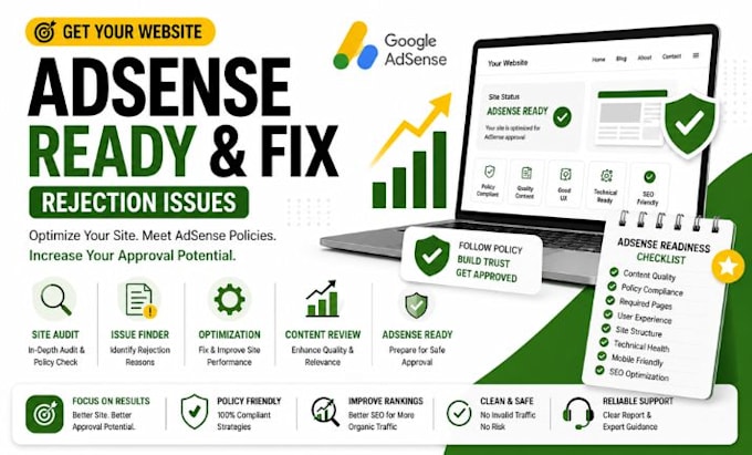 prepare your website for google adsense approval