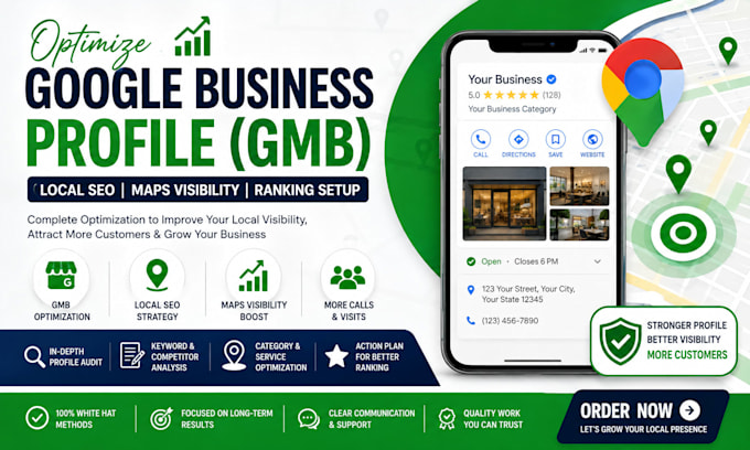 optimize google business profile gmb local SEO maps visibility ranking setup