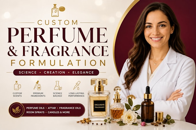 formulate custom perfume and fragrance products