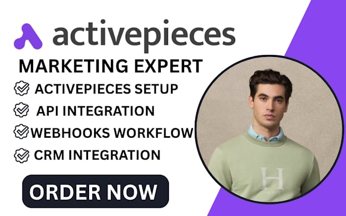setup activepieces workflow automation API integrations and webhooks