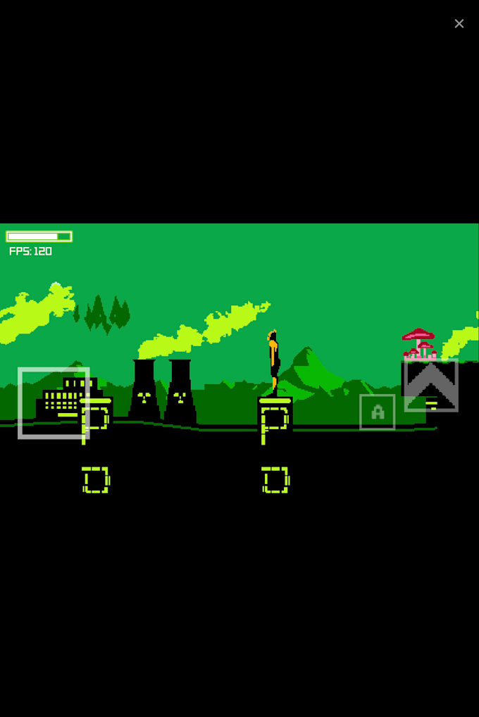 custom retro mobile game art development
