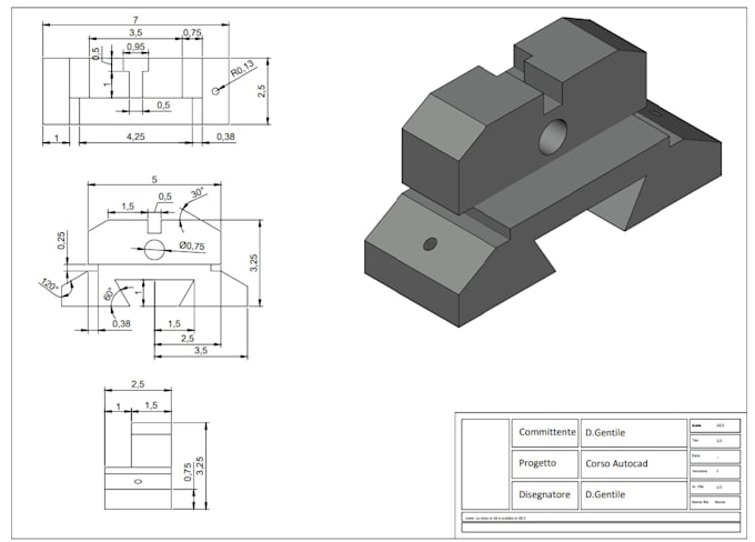 create professional 2d technical drawings and 3d modeling in autocad
