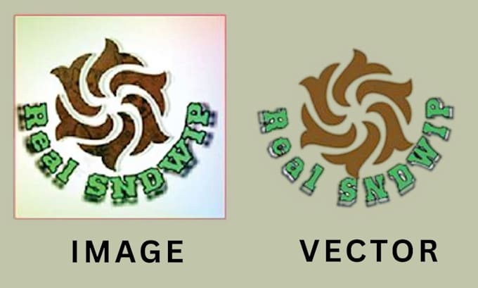manually vector trace, redraw, and convert logo or image to vector using adobe