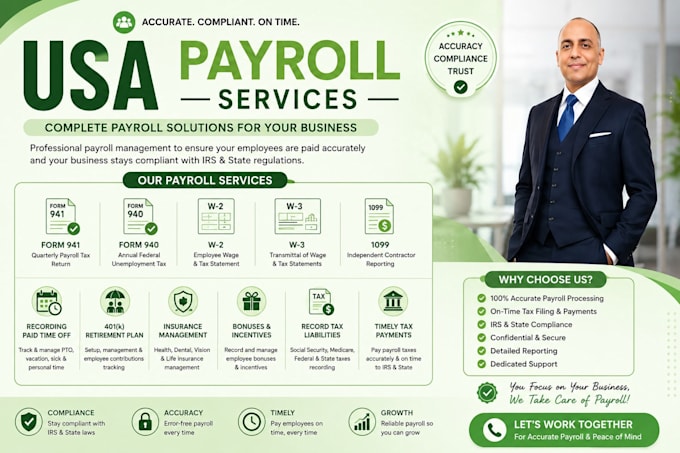 payroll and USA payroll tax services