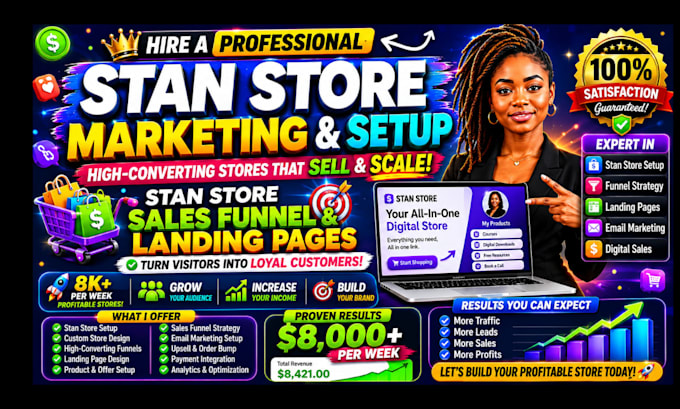 do stan store marketing stan store setup beacons ai store setup digital products