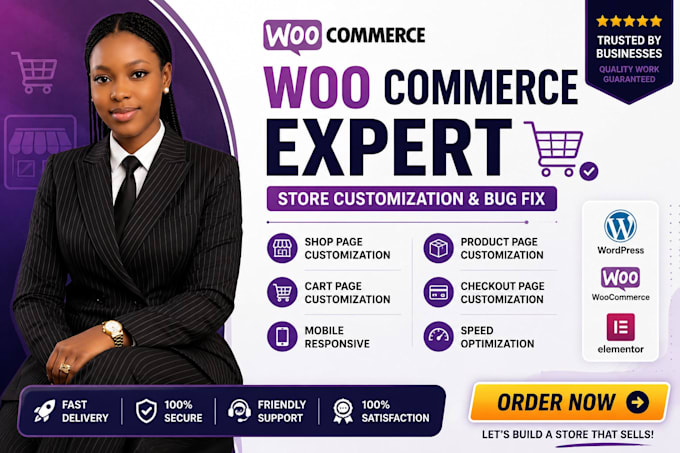 build, redesign or customize your woocomerce website