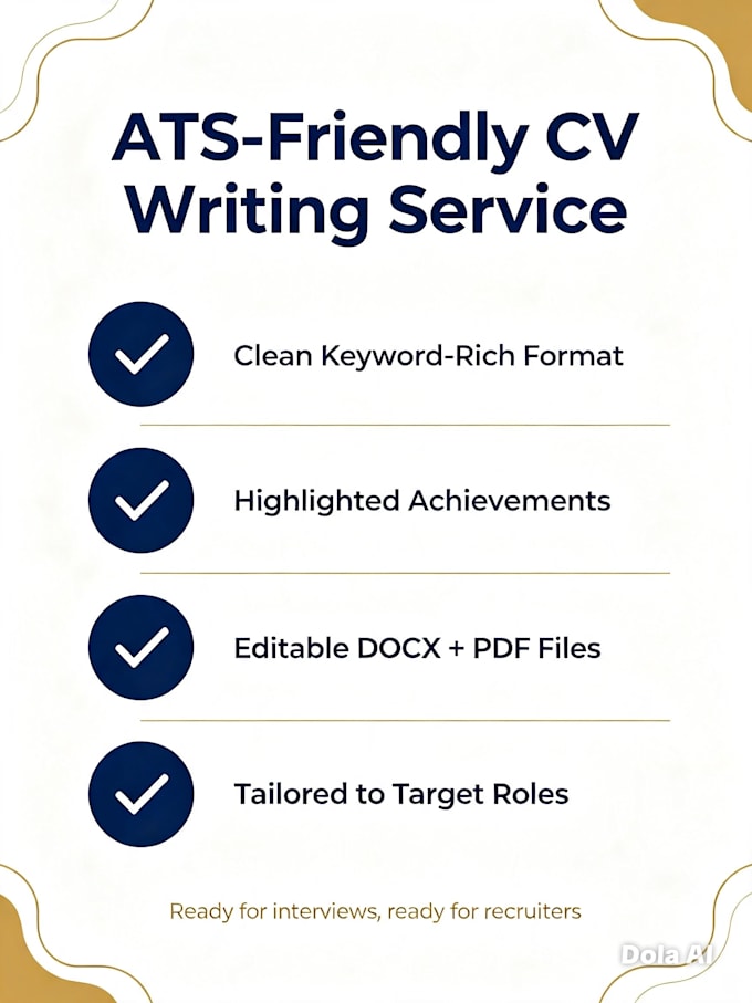 write rewrite and design a professional ats friendly CV and resume