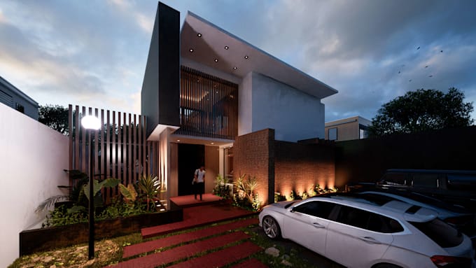 create cinematic and photorealistic architectural renders