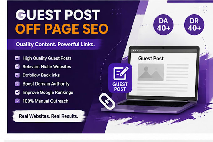 do off page SEO guest post link building for google ranking