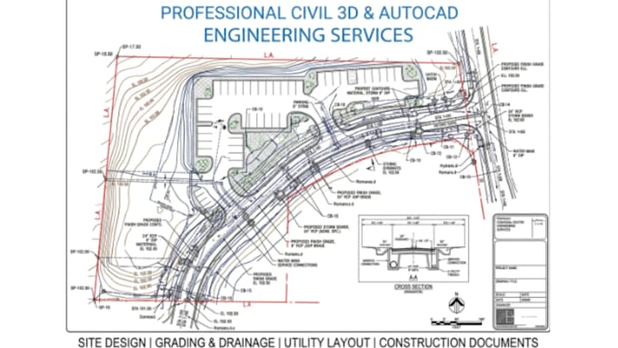 create stormwater management drainage grading and erosion control plans