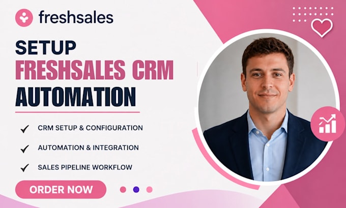 setup freshsales crm automation integration sales pipeline workflow