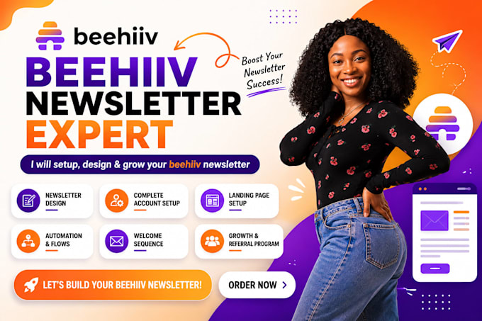 setup beehiiv substack account manage beehiiv, beehiiv newsletter landing page