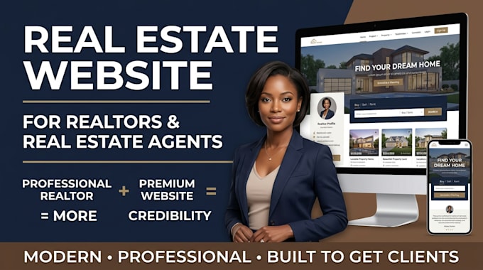 real estate wordpress website, realtor website, wordpress website