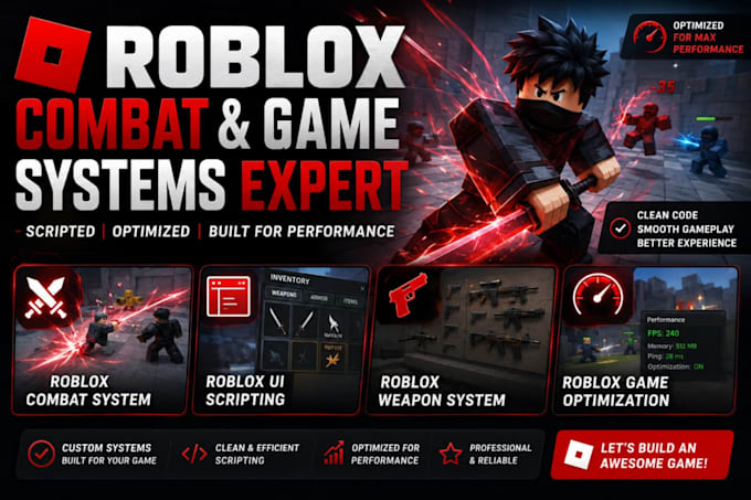 script roblox combat system, UI and weapons