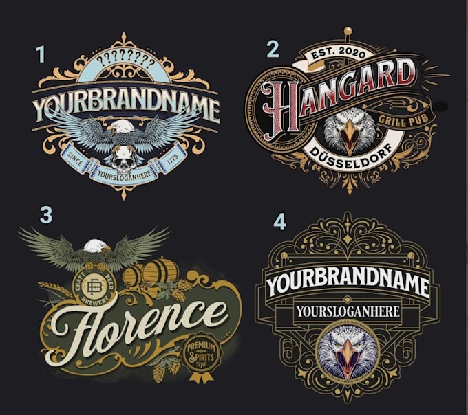 design eagle logo for you