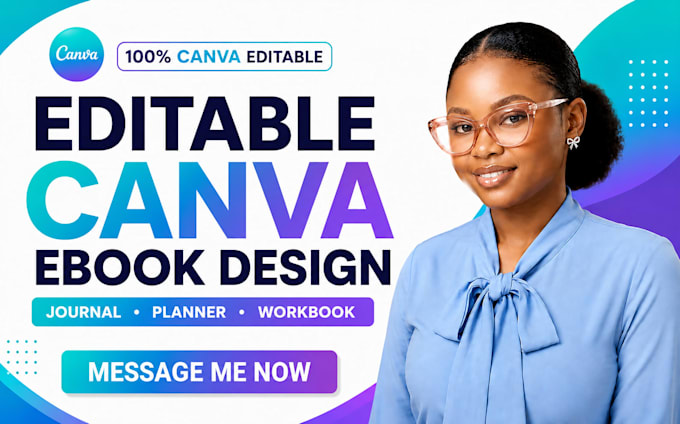design editable canva ebook journal planner and workbook templates
