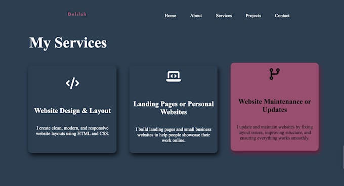 build modern portfolio website for any professional