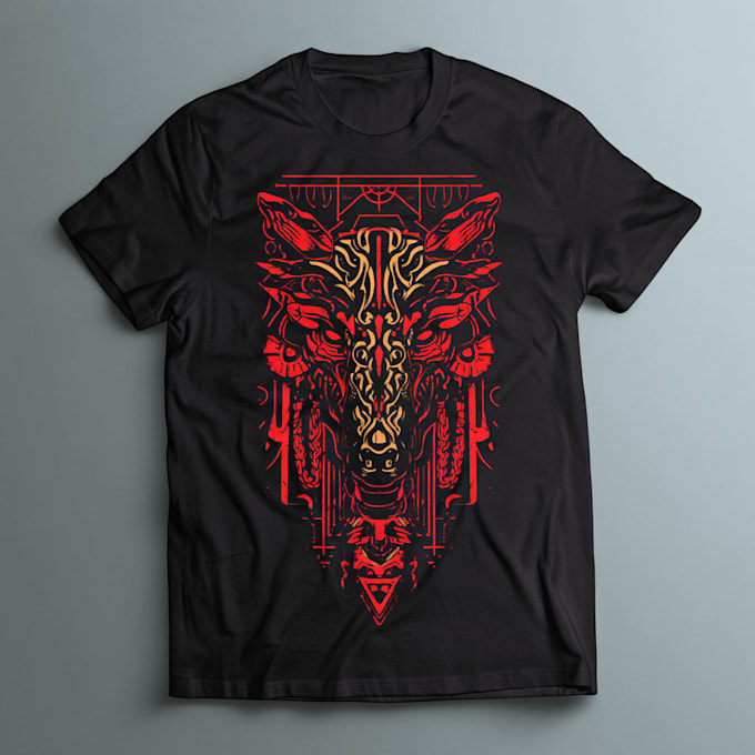 do bulk custom typography logo t shirt design