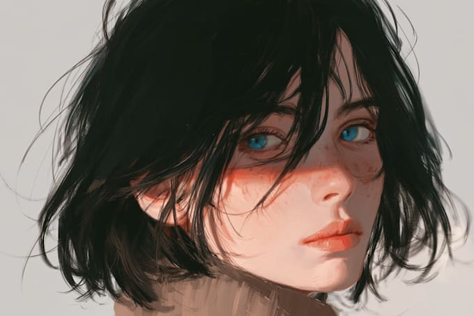 make custom anime portrait