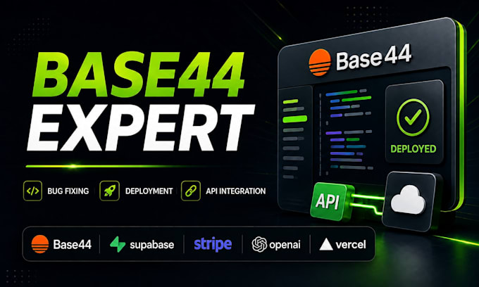 base44 expert base44 bug fixing base44 deployment base44 api integration