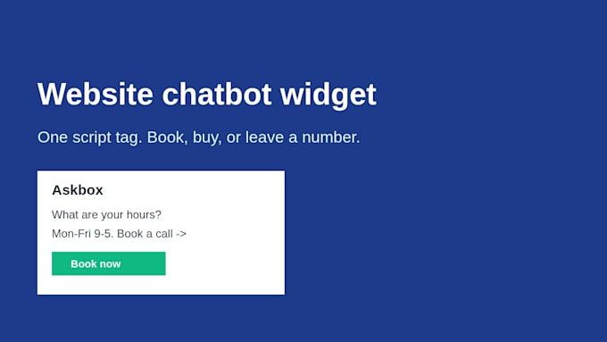 build an ai chatbot faq bot for your website in 72 hours