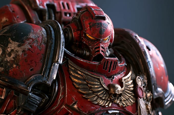 make a warhammer 40k character depending on your concept