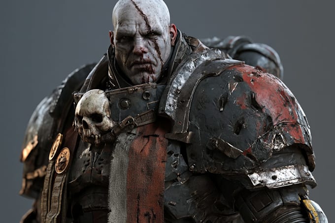 paint your professional warhammer, 40k, wargaming miniatures