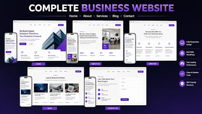 build a professional wordpress website from scratch