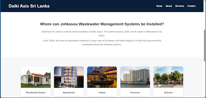 create a responsive HTML CSS javascript website for your business