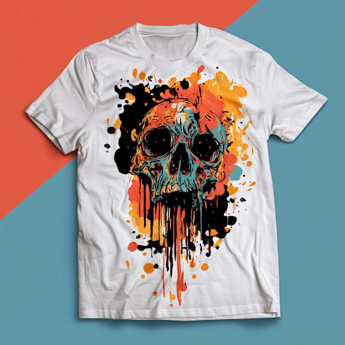 custom typography t shirt design