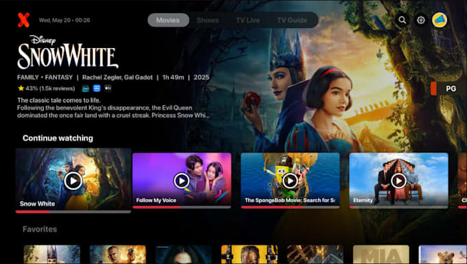 develop custom iptv app, streaming app, android and ios app, with control panel