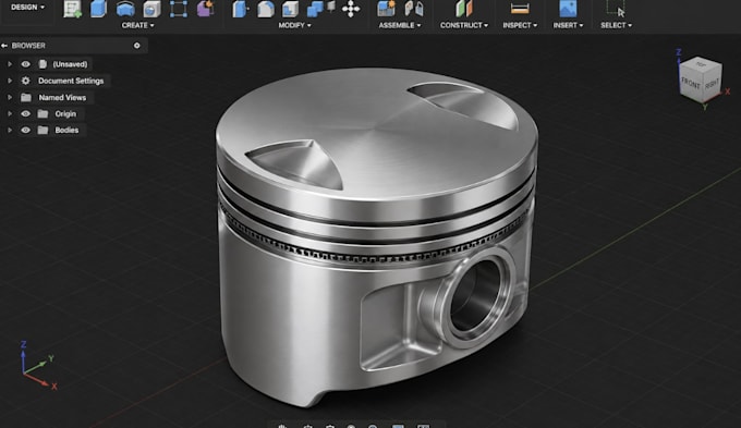 able create accurate 3d cad models in fusion 360